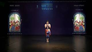 Anand CS  Classical Dance  National 1st  Kalaulsav 2020 [upl. by Zeke]