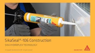 SikaSeal106® Construction Sika Hydroflex Technology [upl. by Svend640]