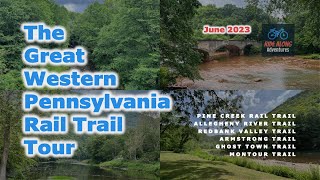 The Great Western PA Rail Trail Tour Full Tour [upl. by Con]