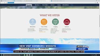 Students at Edinboro University create website to attract tourists and new residents towards Edinbor [upl. by Byran]