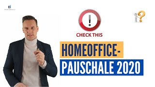 Steuererklärung HomeofficePauschale von der Steuer absetzen [upl. by Ahsilad]