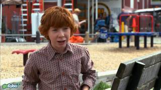 Grayson Russell Interview  Diary of a Wimpy Kid [upl. by Dolphin]