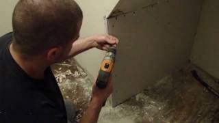 Closet Drywall Repair [upl. by Sausa]