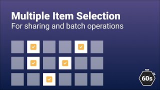 Selecting Multiple CollectionView Items in XamarinForms [upl. by Dnalyr]