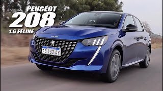 Nuevo Peugeot 208 16 Féline  Test  Matías Antico  TN Autos [upl. by Anitrak]