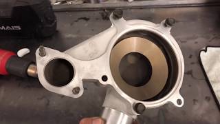 How to replace the water pump on a duramax [upl. by Kalila]