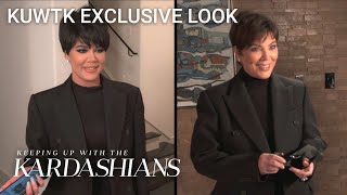 Khloé Kardashian Goes Undercover as Kris JennerAgain  KUWTK Exclusive Look  E [upl. by Rew]