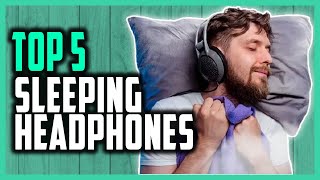 Best Headphones for Sleeping 2023  Top 5 Noise Cancelling Headphones For Sleeping [upl. by Armillia]