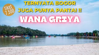 Wana Griya  wisata pantai murah meriah cuma 7500‼️di Ciseeng Parung Bogor [upl. by Mayer]