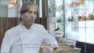 The MICHELIN guide Singapore Plate Stories Food by Davide Oldani  米其林指南新加坡食趣 大厨Davide Oldani的美食 [upl. by Oicelem]