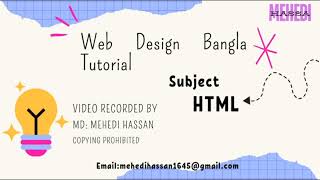 HTML Tutorial  Bangla ❤️‍🔥Beginner to Advancedviral html viralvideo education [upl. by Weinstein746]