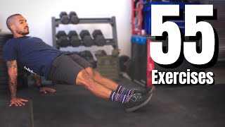 55 Body Weight CrossFit Exercises You Can Do Anywhere [upl. by Coffeng]