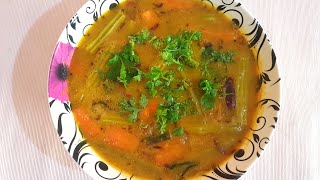 Special Hyderabadi Khatti Drumstick Dal [upl. by Ardnaet]