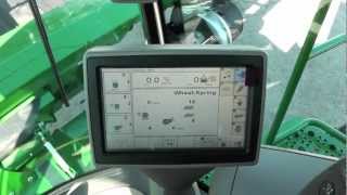 John Deere Flex Draper Calibration  Rigid Mode [upl. by Ielirol]