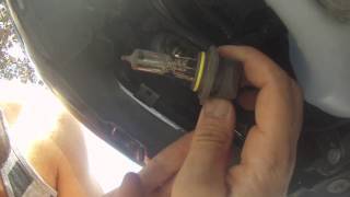 Mercedes fog light replacement to LED [upl. by Dunc]