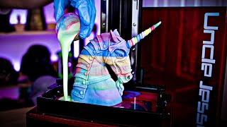 Resin 3D Printing with Multiple Colors 🌈 [upl. by Annoif]