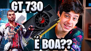 PLACA DE VÍDEO BOA E BARATA DE R 40000  GeForce GT 730 2GB  GDDR5 [upl. by Eilram740]