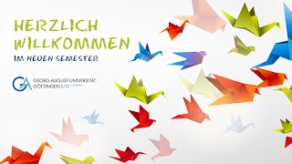 Willkommen im Sommersemester – Universität Göttingen [upl. by Leahcimluap]