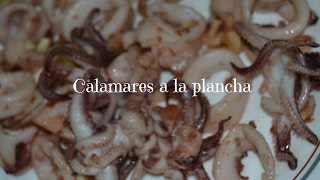 Calamares a la plancha [upl. by Mendie]