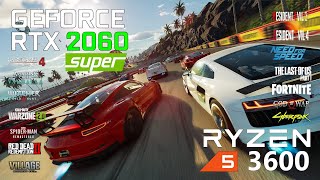 Ryzen 5 3600  RTX 2060 Super  20 Games Benchmark [upl. by Eolanda403]