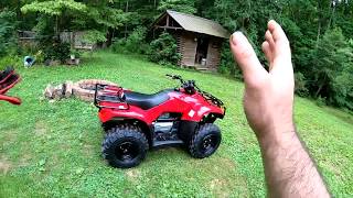 SURPRISE I bought my wife a new 4 wheeler Honda Recon 250 [upl. by Casia]