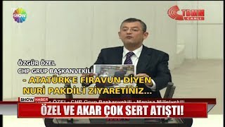 Özel ve Akar çok sert atıştı [upl. by Ainola958]