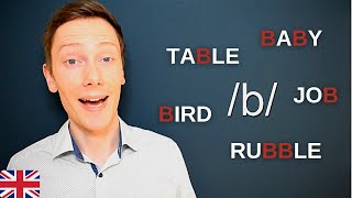 How to Pronounce the b Sound in British English [upl. by Gore]