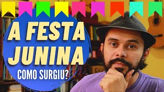 A FESTA JUNINA como surgiu  Prof Fagner Araújo [upl. by Ziwot311]