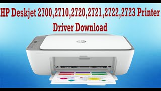 HP DeskJet 2710 2720 2721 2722 2723 2724 2752 2755 Printer Driver [upl. by Haral]