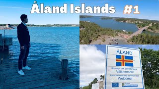 Trip to Åland🇦🇽1  Ferry Trip with Viking Line Turku  Mariehamn FINLAND VLOG [upl. by Ecilegna188]