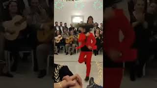 PURO ARTE EL HIJO DEL FARRUQUITO BAILANDO Y LA FABI CANTANDO [upl. by Acinomad169]