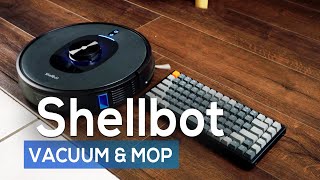 Shellbot SL60 AIpowered robot vacuum amp mop [upl. by Procora]