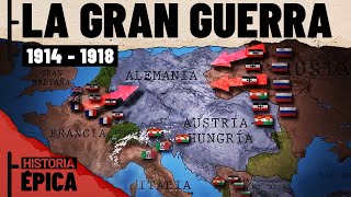 Primera Guerra Mundial 19141918  Documental Todas las partes [upl. by Shayn]