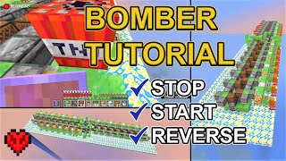 Drivable Minecraft Bomber Plane with 33 TNT Duplicators Hardcore Tutorial [upl. by Latrina]