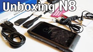 Nokia N8 Unboxing 4K with all original accessories Nseries RM596 review N800 [upl. by Eliath46]