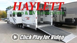 Sold HaylettRVcom  2008 KZ Sportsman Sportster 37K Used Toy Hauler Fifth Wheel RV [upl. by Oigroeg978]