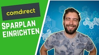 Comdirect Sparplan einrichten schon ab 25€  Tutorial Video [upl. by Acila609]