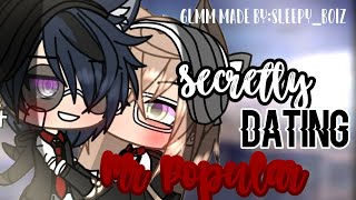 Secretly Dating Mr Popular GlmmGacha Life Mini MovieINSPIRED [upl. by Jewell]