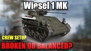 Wiesel 1 MK Tank Review Broken Or Balanced World of Tanks Console [upl. by Siclari]