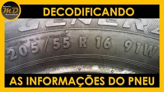 Decodificando as Informações do Pneu [upl. by Maer542]