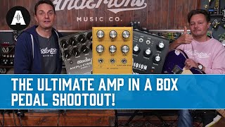 Which Amp is the REAL Guitar Amp  The Ultimate Amp in a Box Pedal Shootout [upl. by Notnert874]