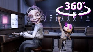 360° Little Nightmares 2  School VR Video [upl. by Airamesor863]