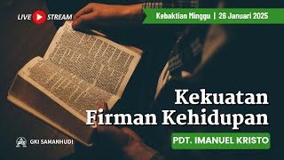 GKI Samanhudi  LIVE Streaming Kebaktian 2 [upl. by Oehsen]