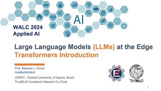 Walc 2024  Applied AI  LLMs  Transformer Intro [upl. by Kimball]