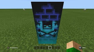 how to make blue flaming skull banner in minecraft [upl. by Ciaphus]