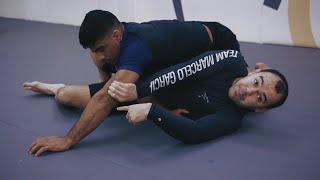 Marcelo Garcia Elbow Push amp Sit Up Escape vs Side Control [upl. by Yasibit]