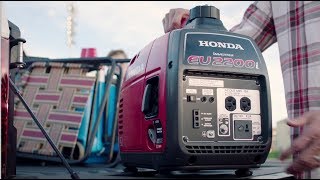 The All New Honda EU2200i The Perfect Generator for Tailgating [upl. by Kir]