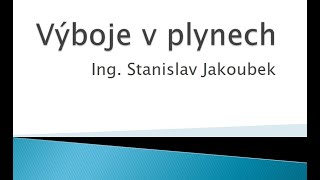 Výboje v plynech [upl. by Brom]