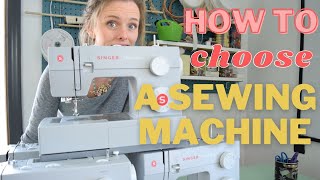 What Sewing Machine Should I Buy [upl. by Anirtruc]