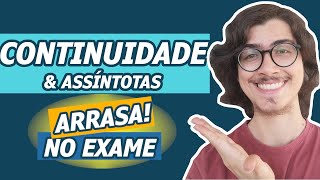 CONTINUIDADE Limites segundo Heine Como calcular assintotas Continuidade FÁCIL [upl. by Drolyag]